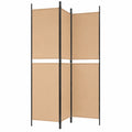 Beiger 3-teiliger Raumteiler aus Stoff, 150x220 cm, faltbar und blickdicht, ideal für Schlafzimmer, Wohnzimmer und Büro